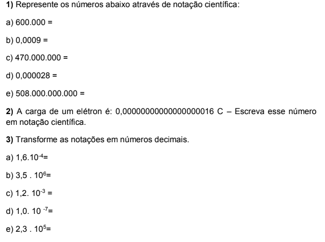 Exemplo de multiplicação com notação científica (vídeo)